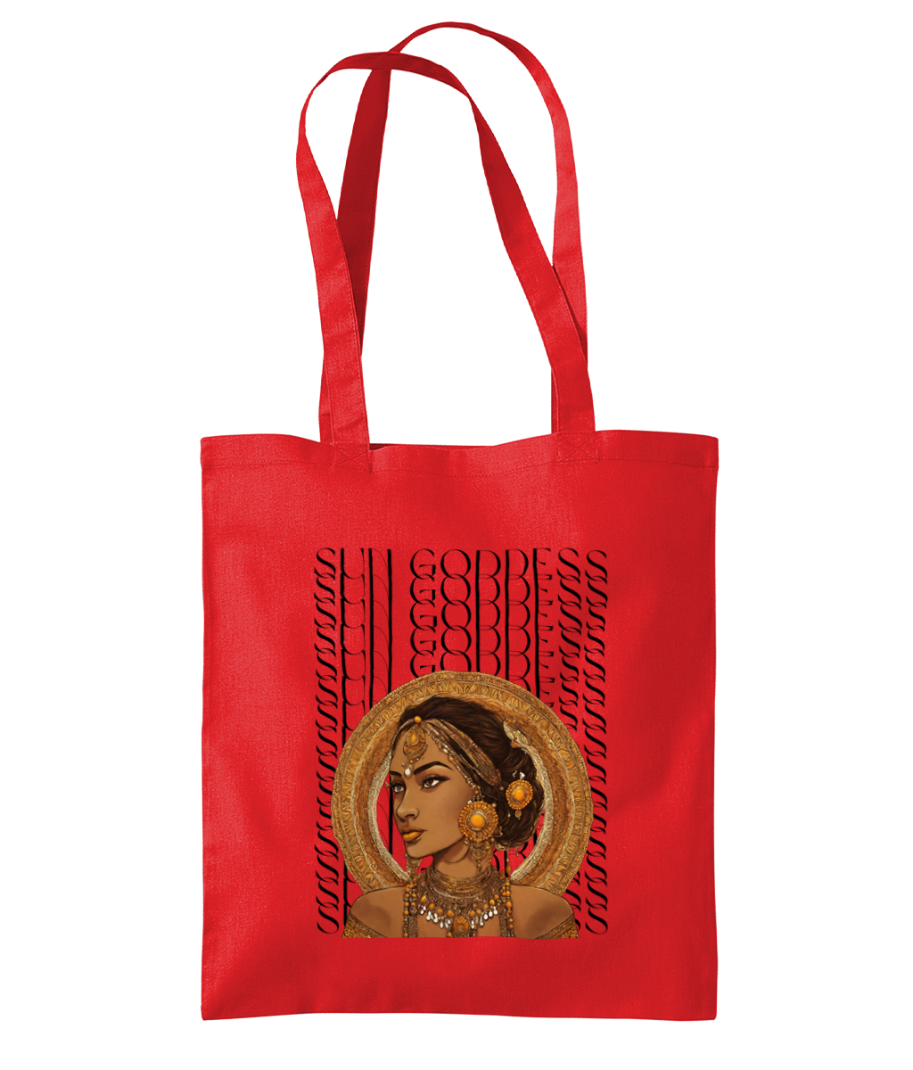 South Asian Art - Sun Goddess Tote Bag