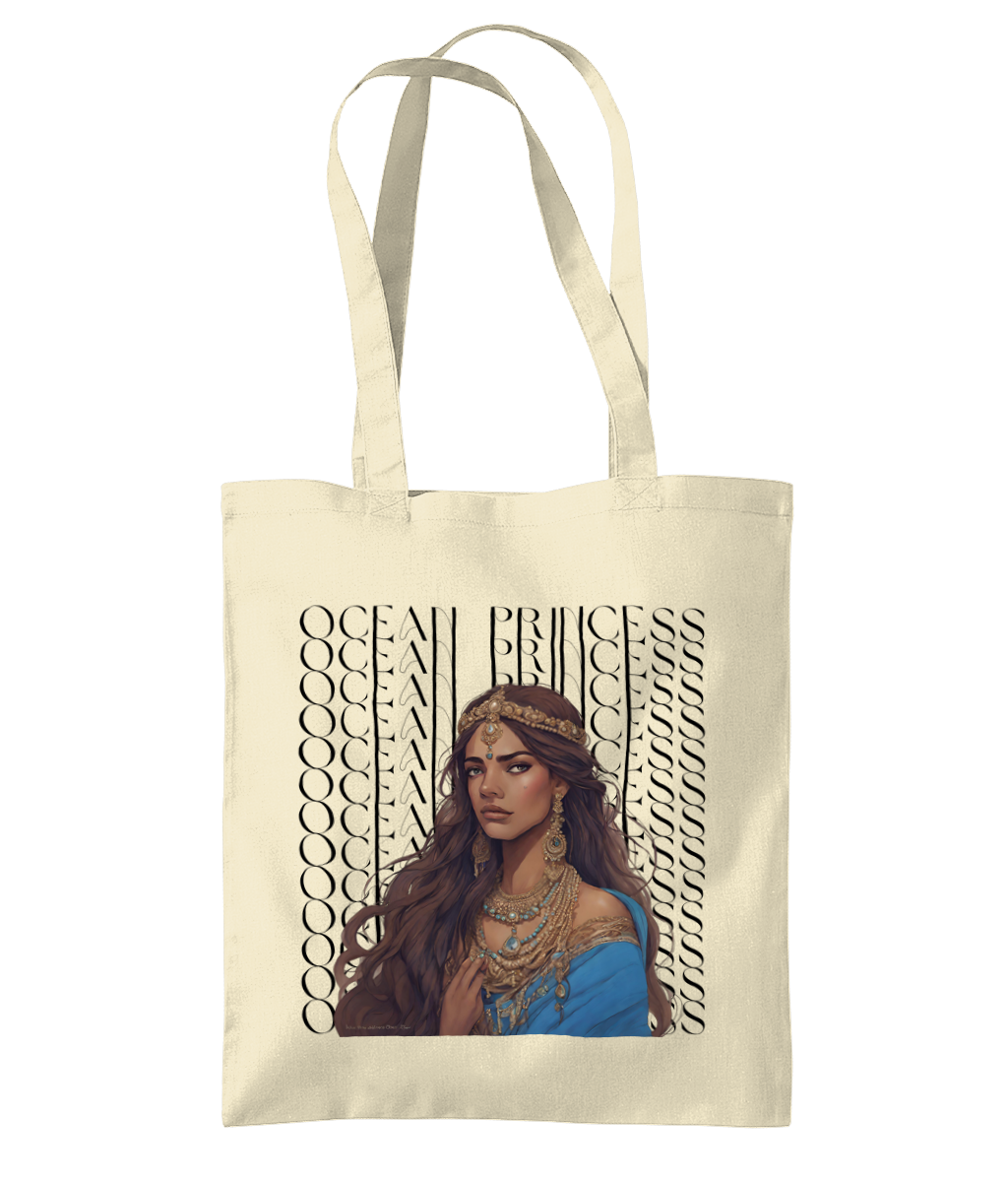South Asian Art - Ocean Princess Tote Bag