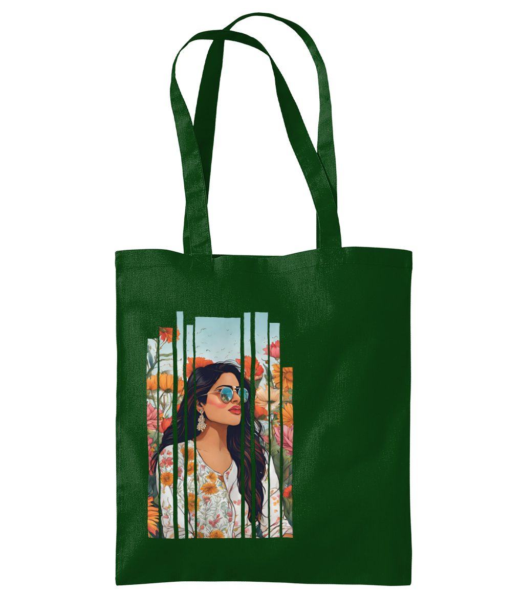 Desi Girl Spring Shoulder Tote Bag