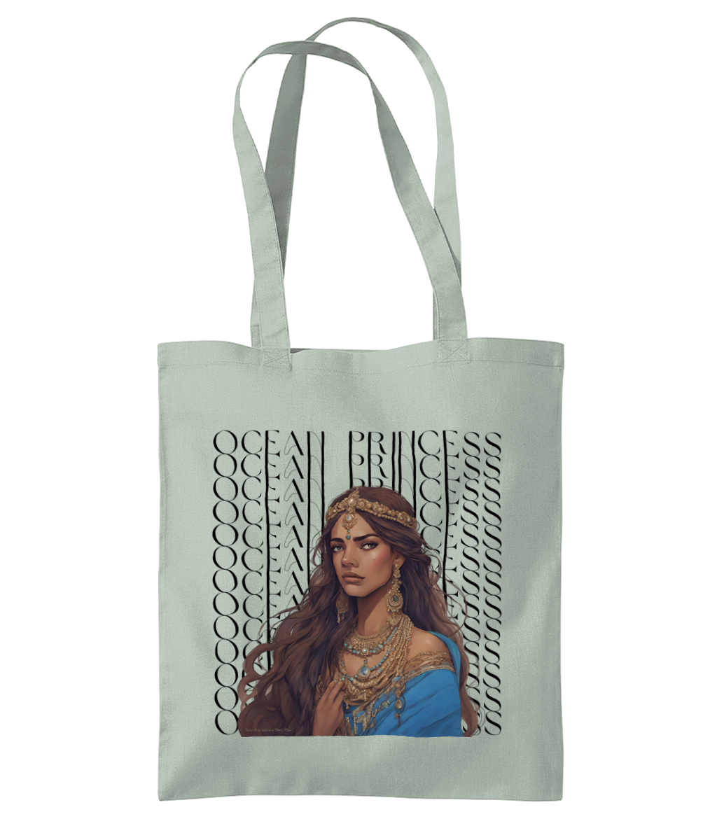 South Asian Art - Ocean Princess Tote Bag