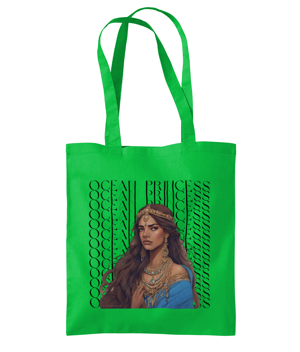 South Asian Art - Ocean Princess Tote Bag
