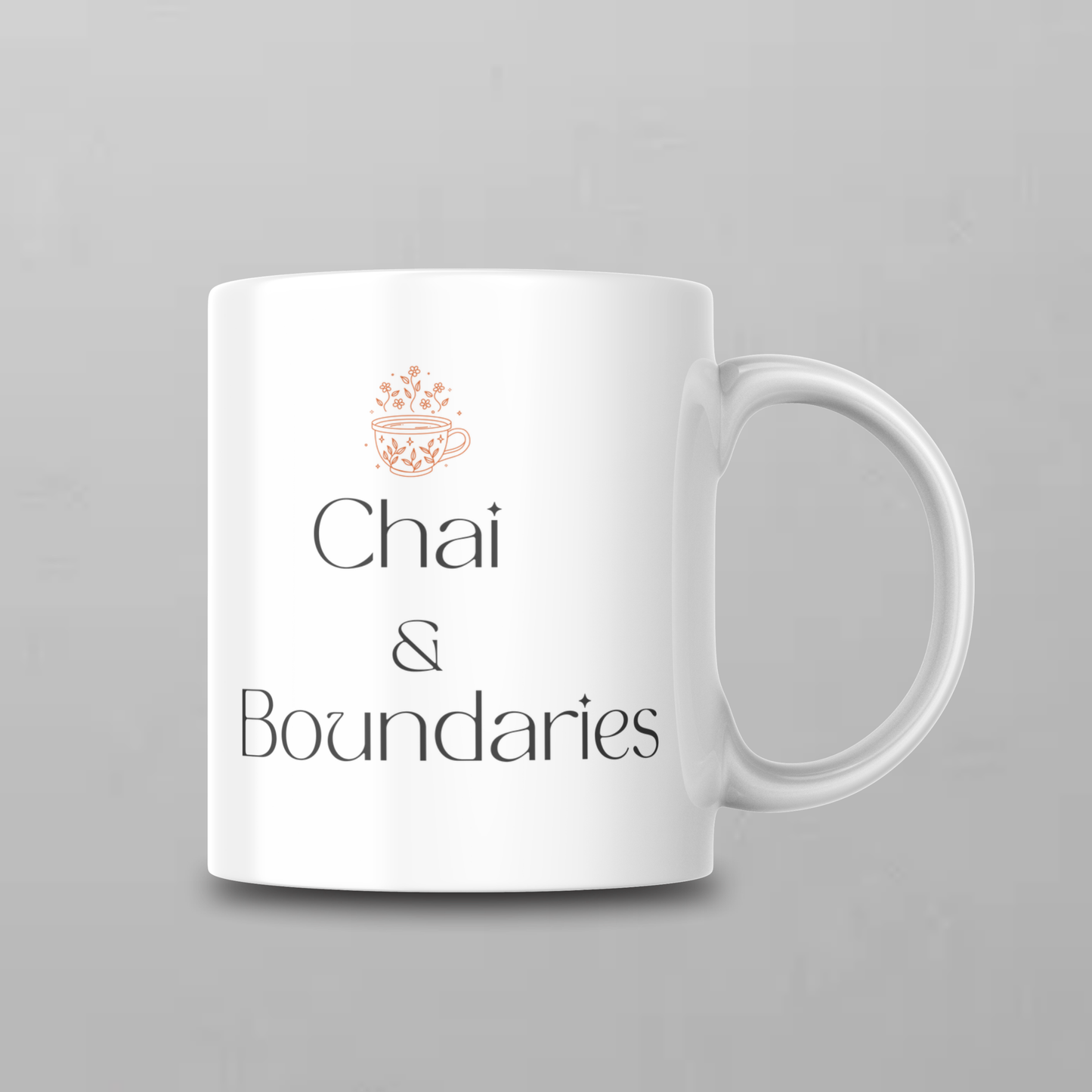 11oz Mug Chai & Boundaries