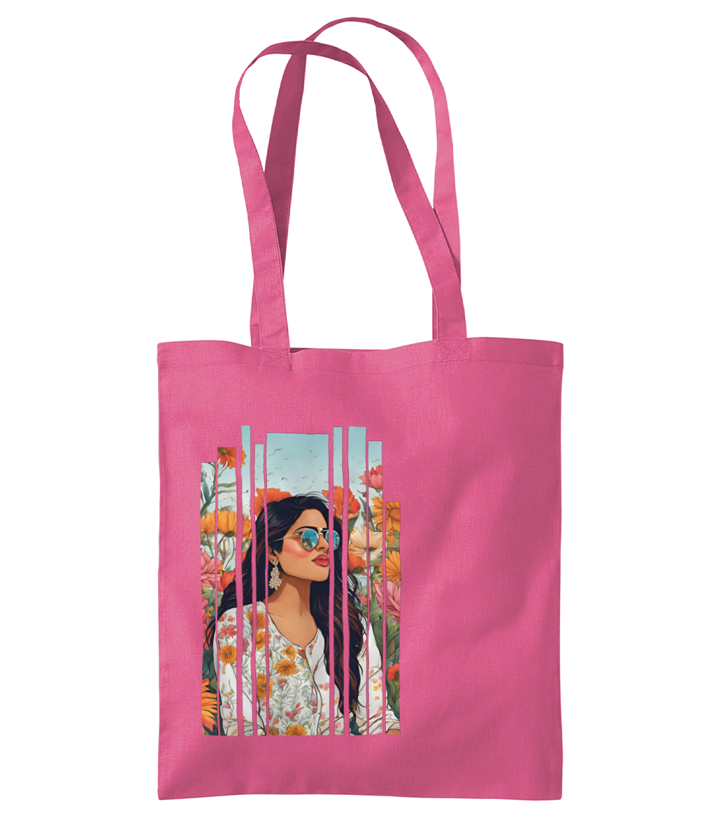 Desi Girl Spring Shoulder Tote Bag
