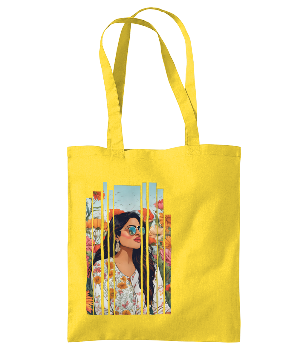 Desi Girl Spring Shoulder Tote Bag