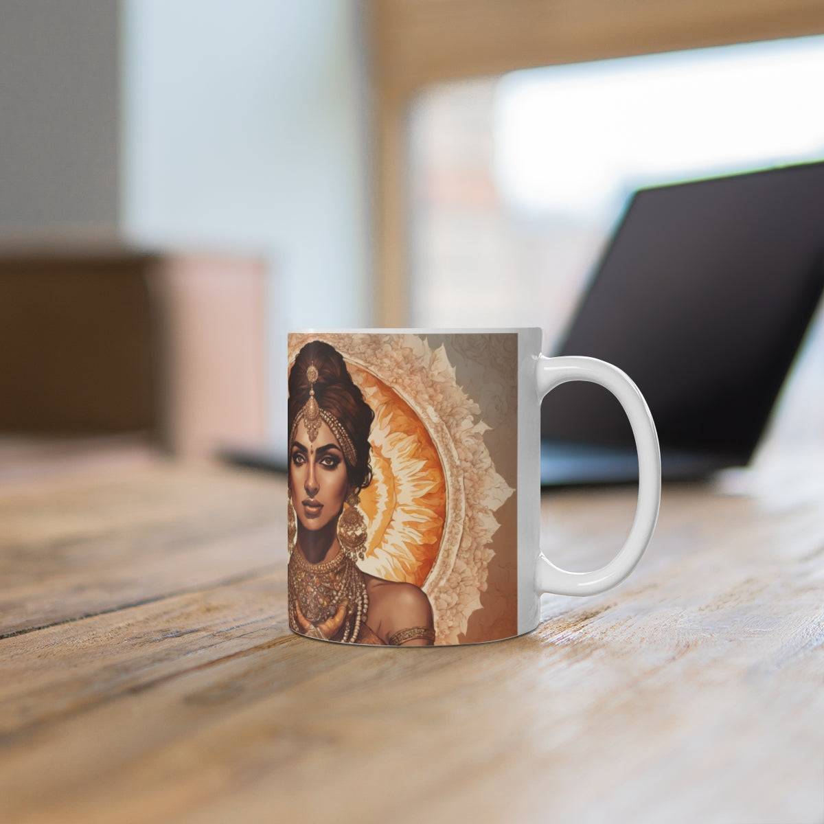 South Asian Art - Sun Goddess Mug