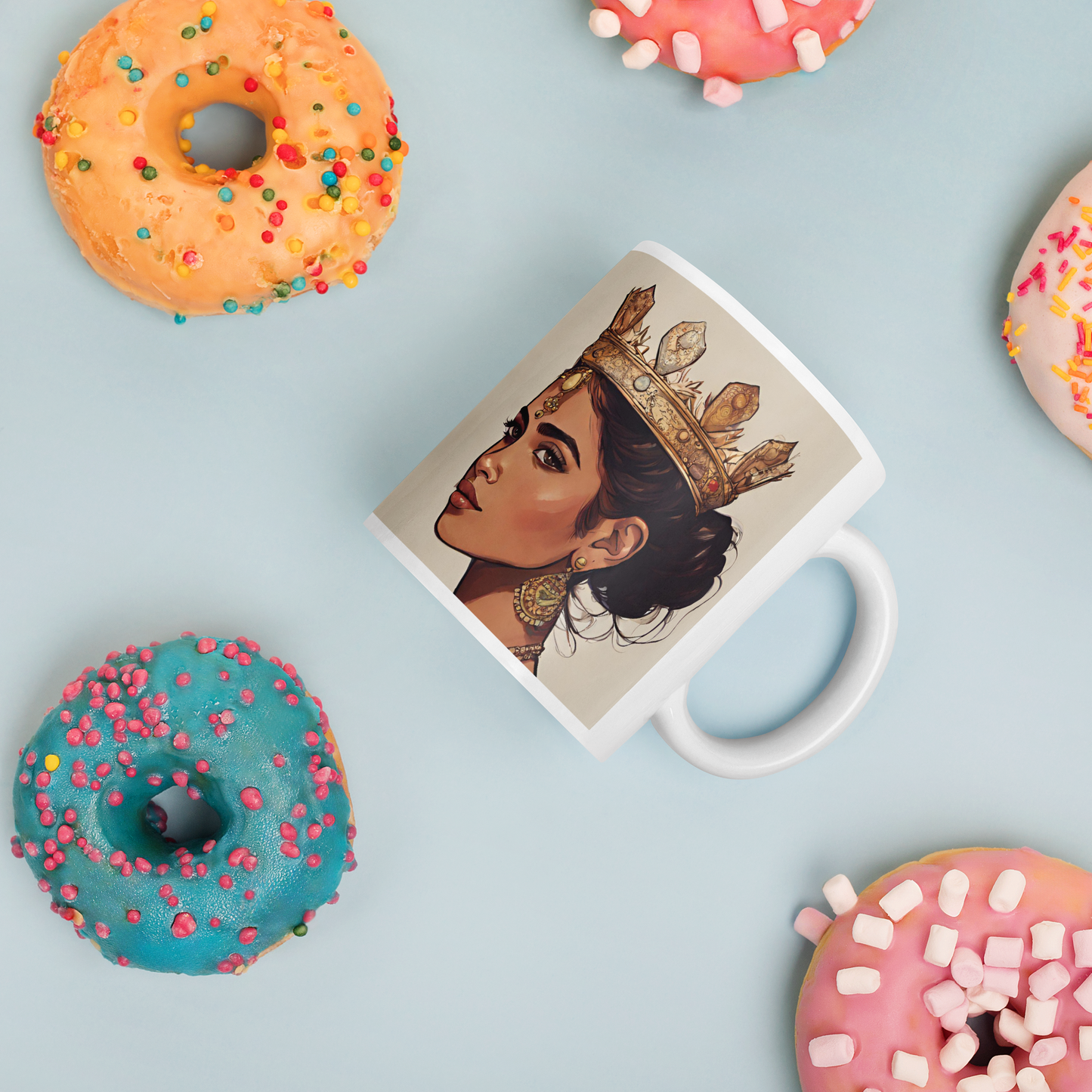 South Asian Art - Bestie Royalty Mug