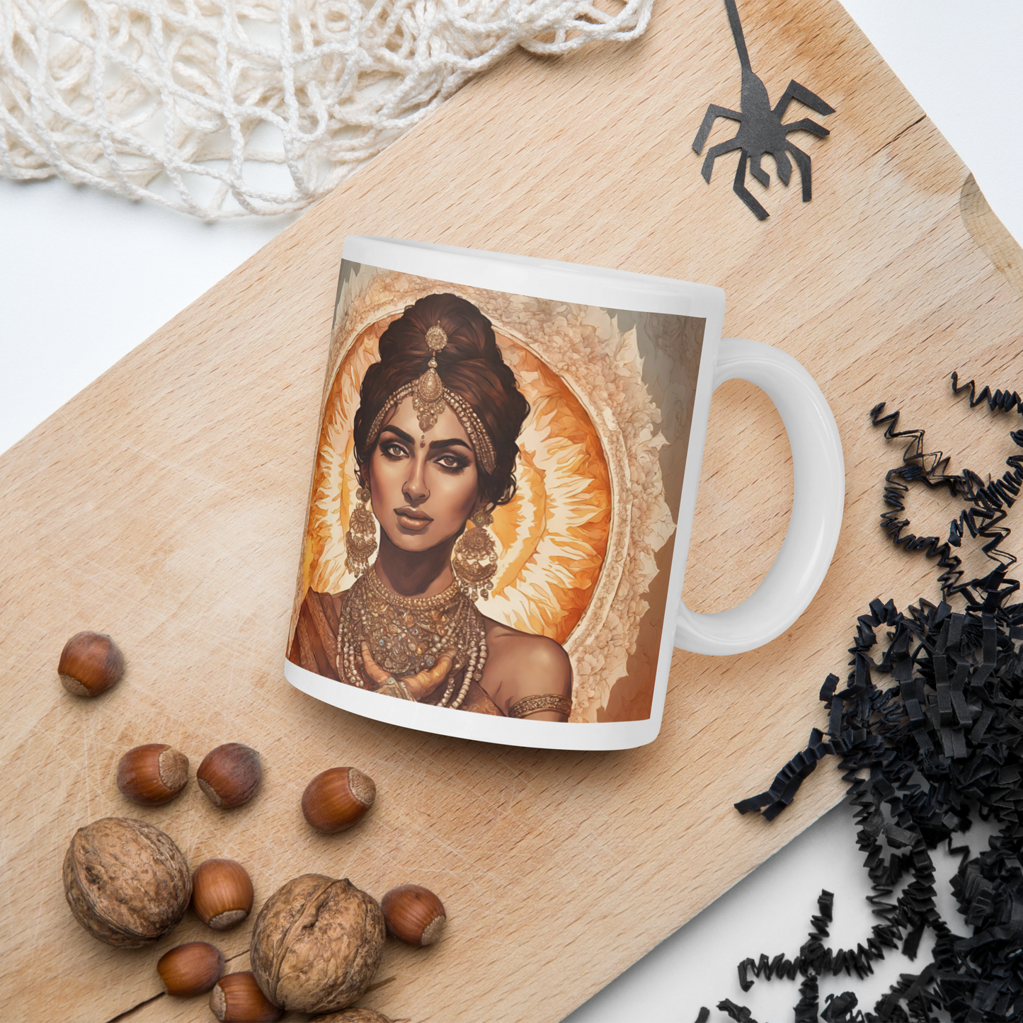 South Asian Art - Sun Goddess Mug