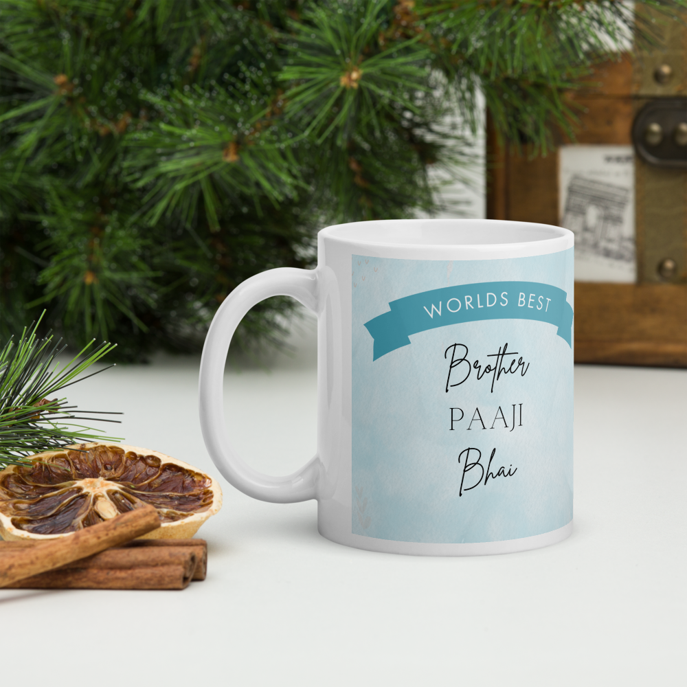 Gifts for Brother - World Best Brother Desi 11oz Mug