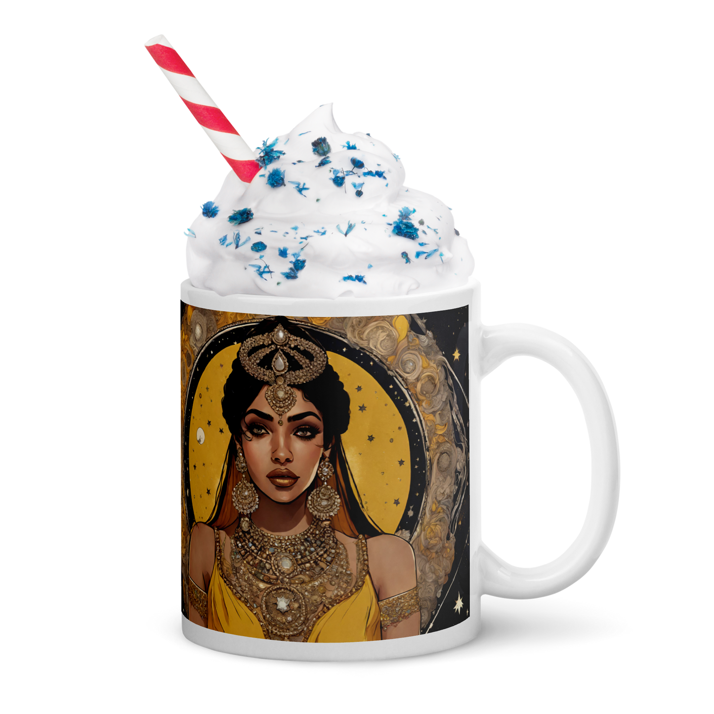 South Asian Art - Space Queen Mug