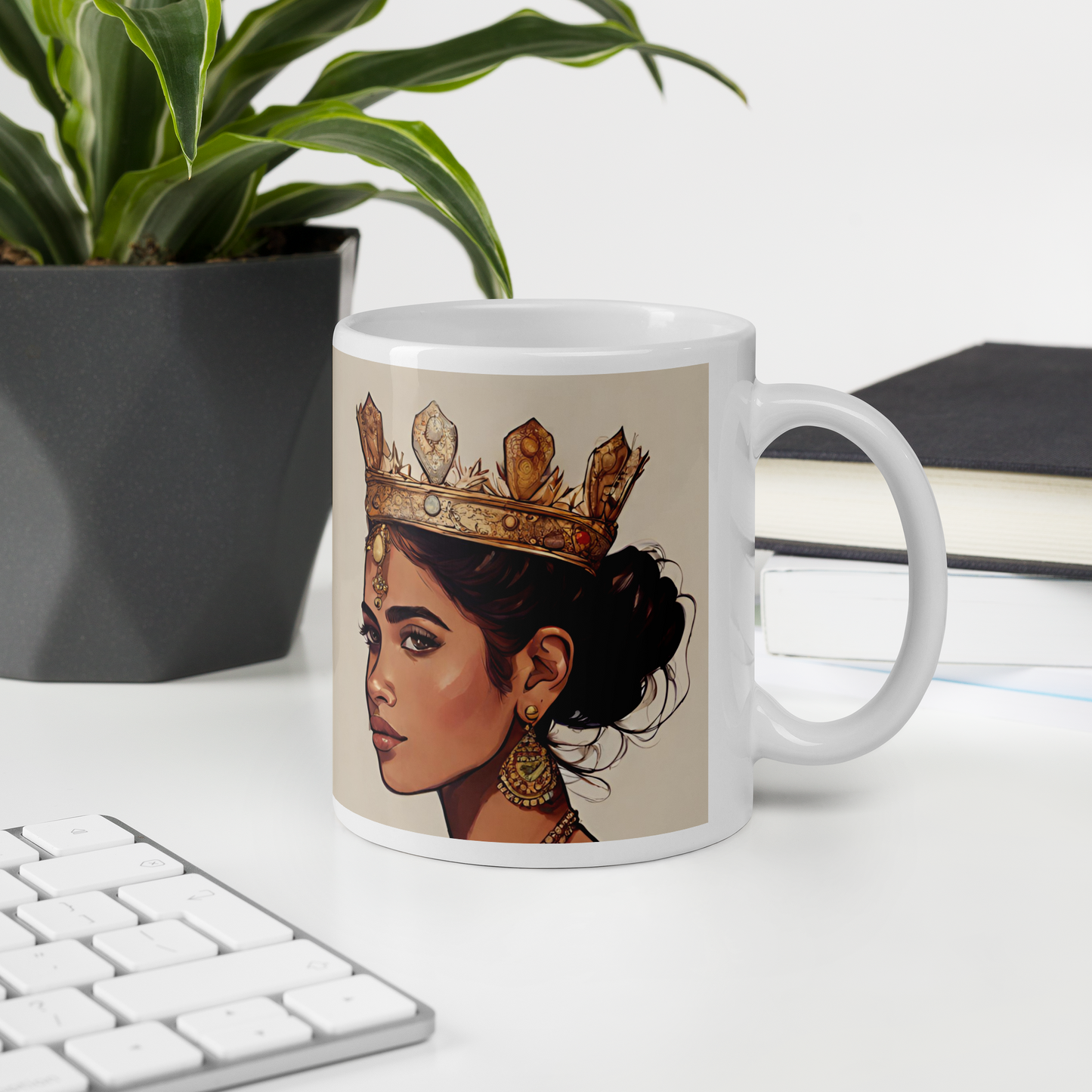 South Asian Art - Bestie Royalty Mug