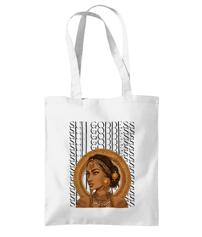 South Asian Art - Sun Goddess Tote Bag
