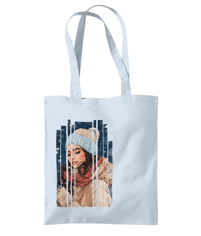 Desi Girl Winter Shoulder Tote Bag