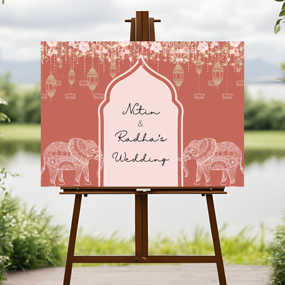 Hindu Entrance Board Digital Download - Online Template