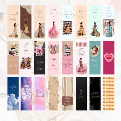 The Ultimate Printable Bookmark Pack