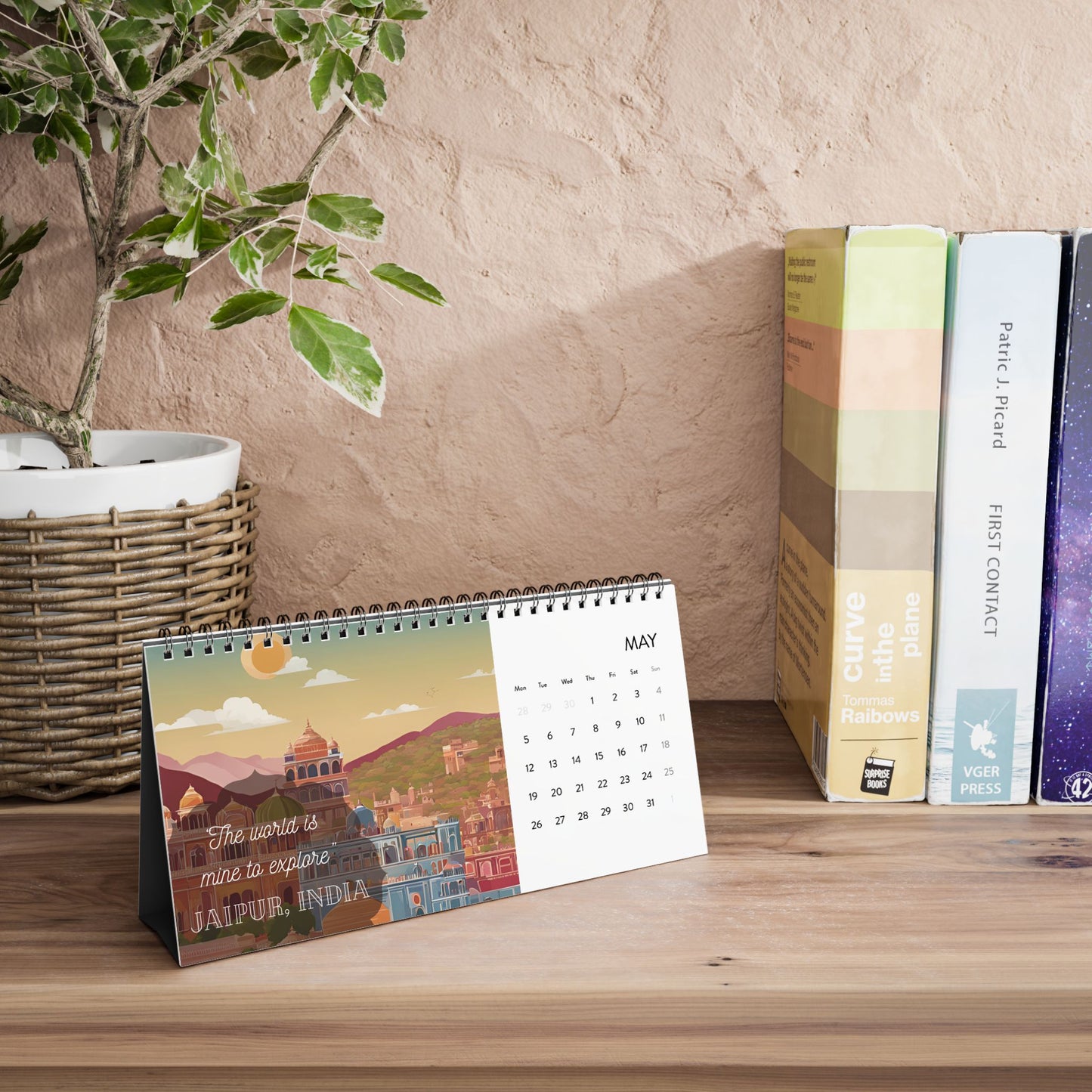 Desi Affirmations 2025 Desk Calendar