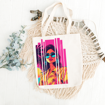 Desi Girl Summer Shoulder Tote Bag