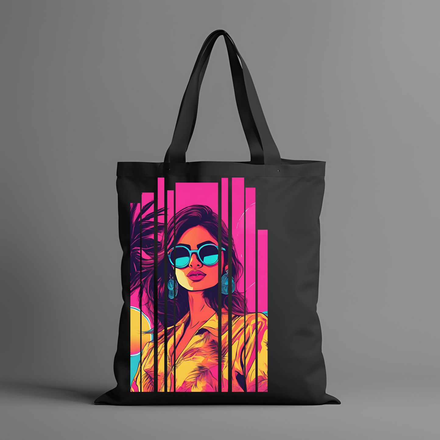 Desi Girl Summer Shoulder Tote Bag