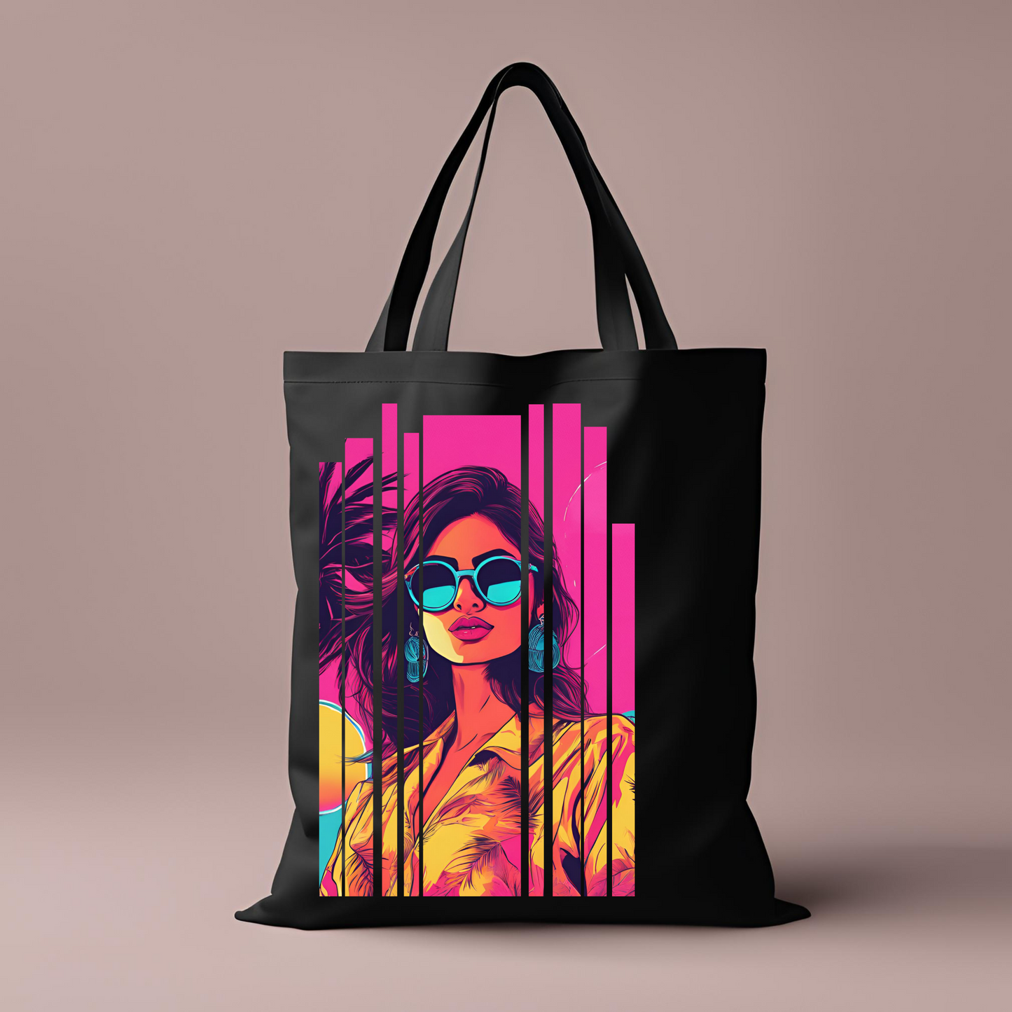 Desi Girl Summer Shoulder Tote Bag