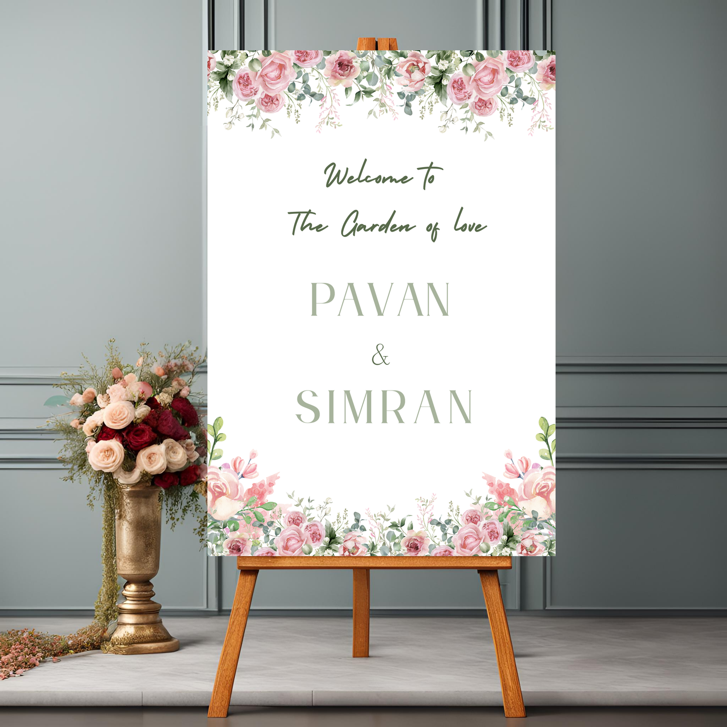 Botanical Garden Welcome Sign
