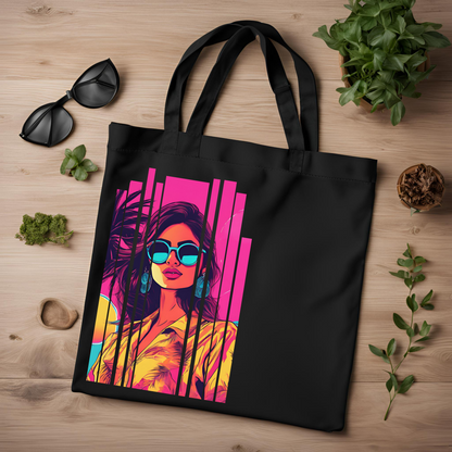 Desi Girl Summer Shoulder Tote Bag