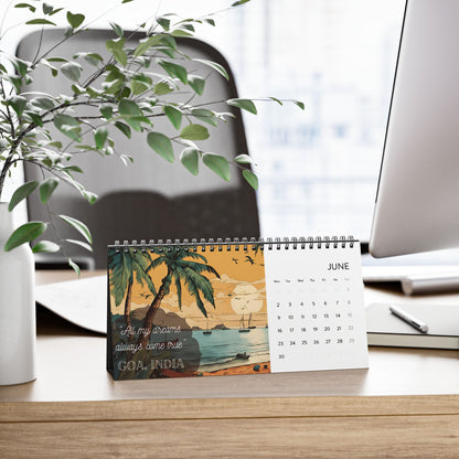 Desi Affirmations 2025 Desk Calendar