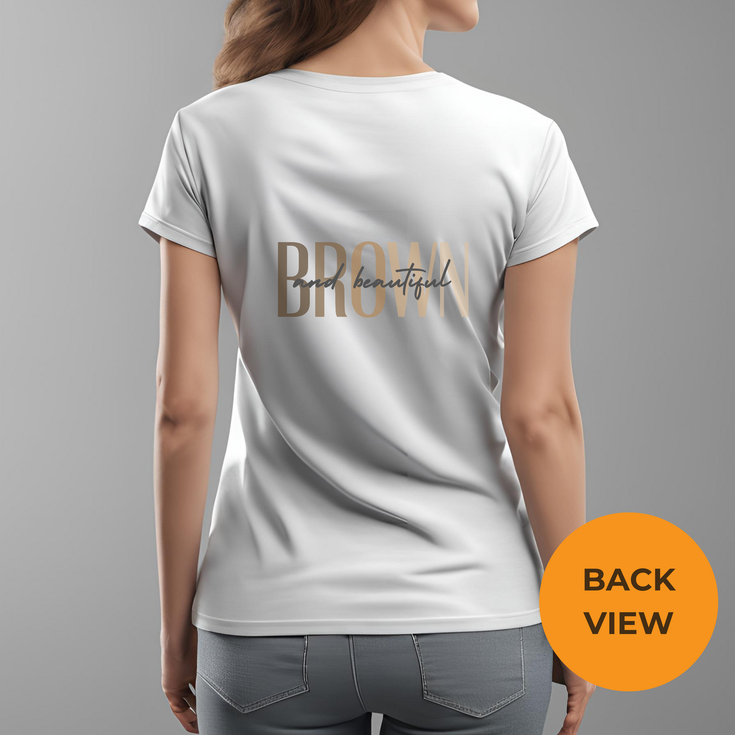 Brown & Beautiful Organic T Shirt