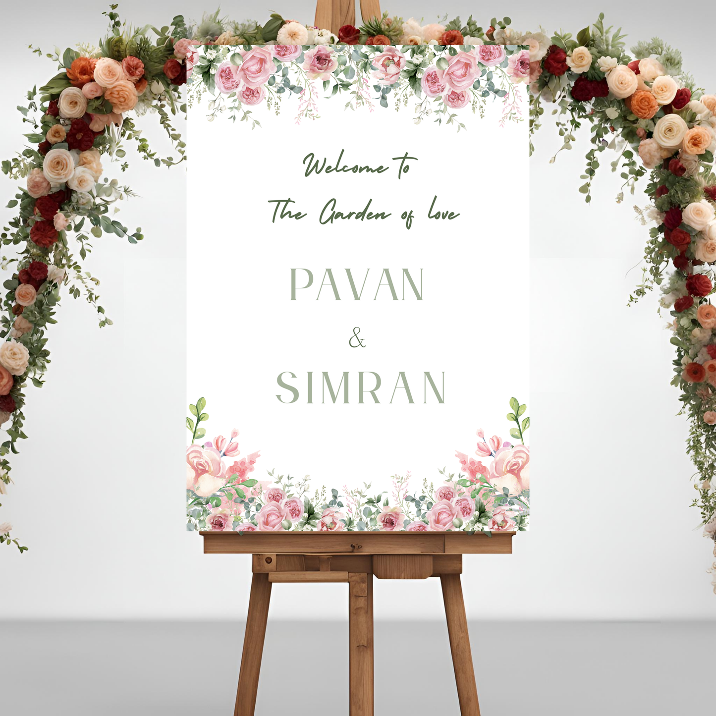 Botanical Garden Welcome Sign