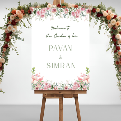 Botanical Garden Welcome Sign