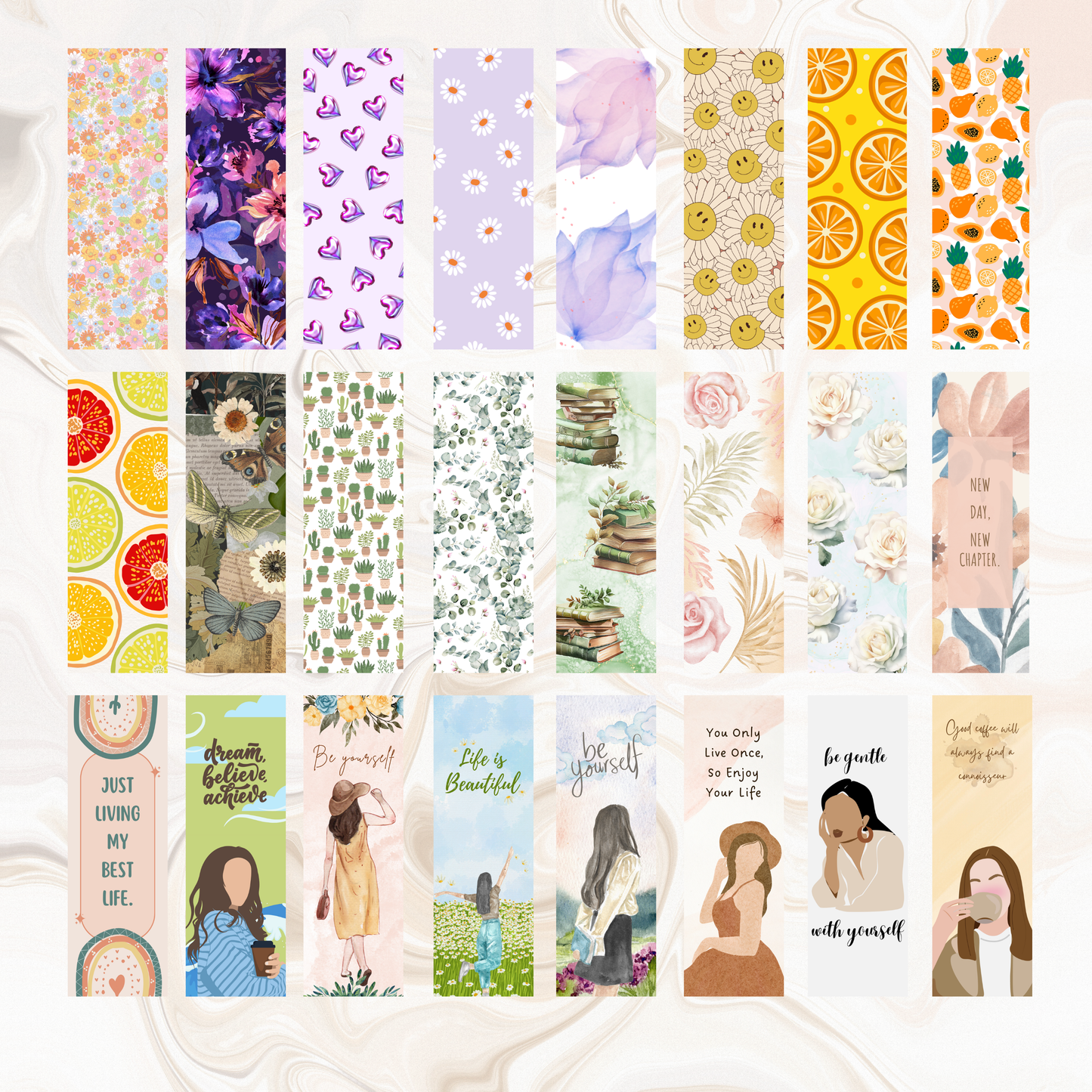 The Ultimate Printable Bookmark Pack