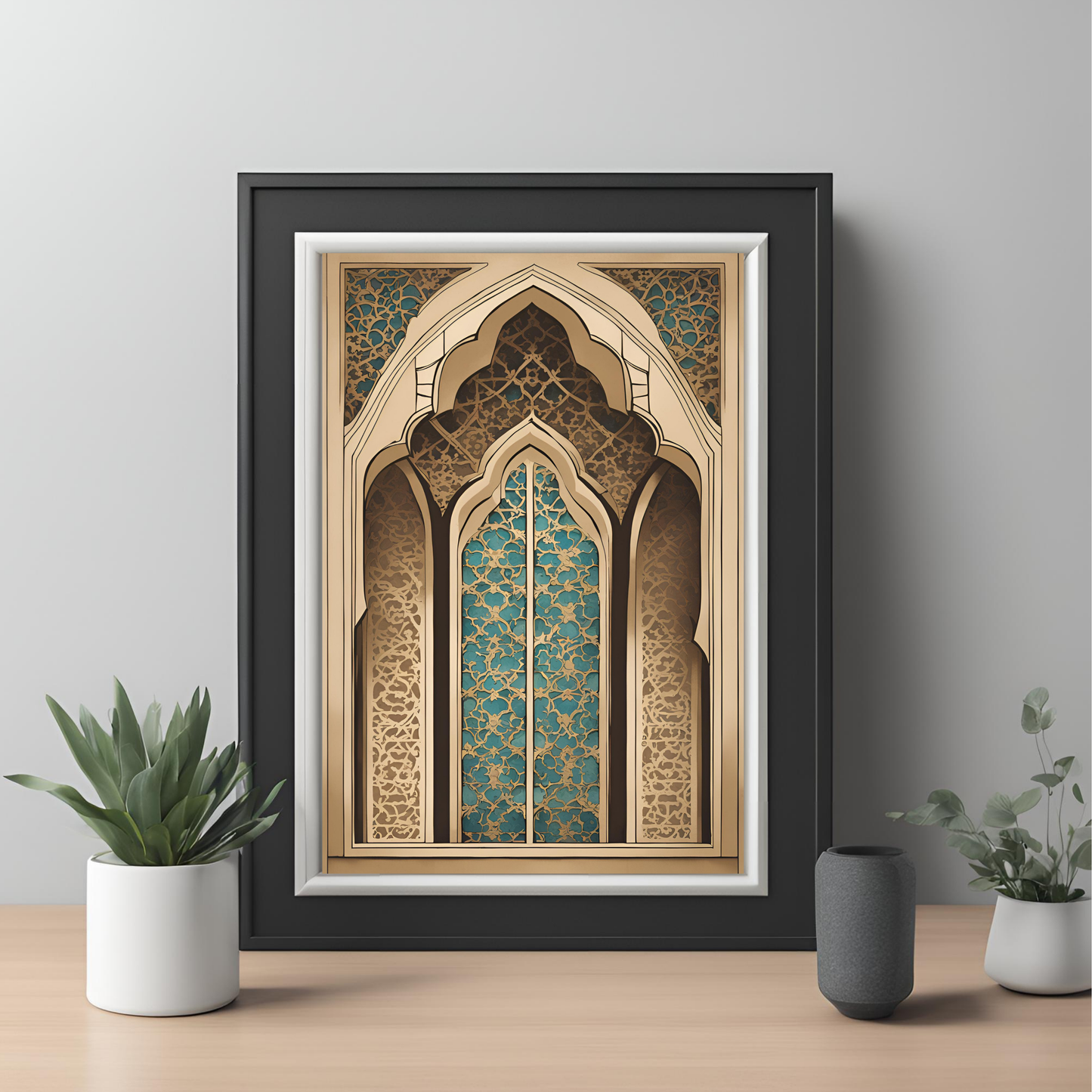 Islamic Vintage Printable Mosque Architecture Digital Prints 17pcs- Instant Download