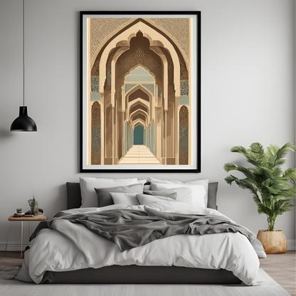 Islamic Vintage Printable Mosque Architecture Digital Prints 17pcs- Instant Download