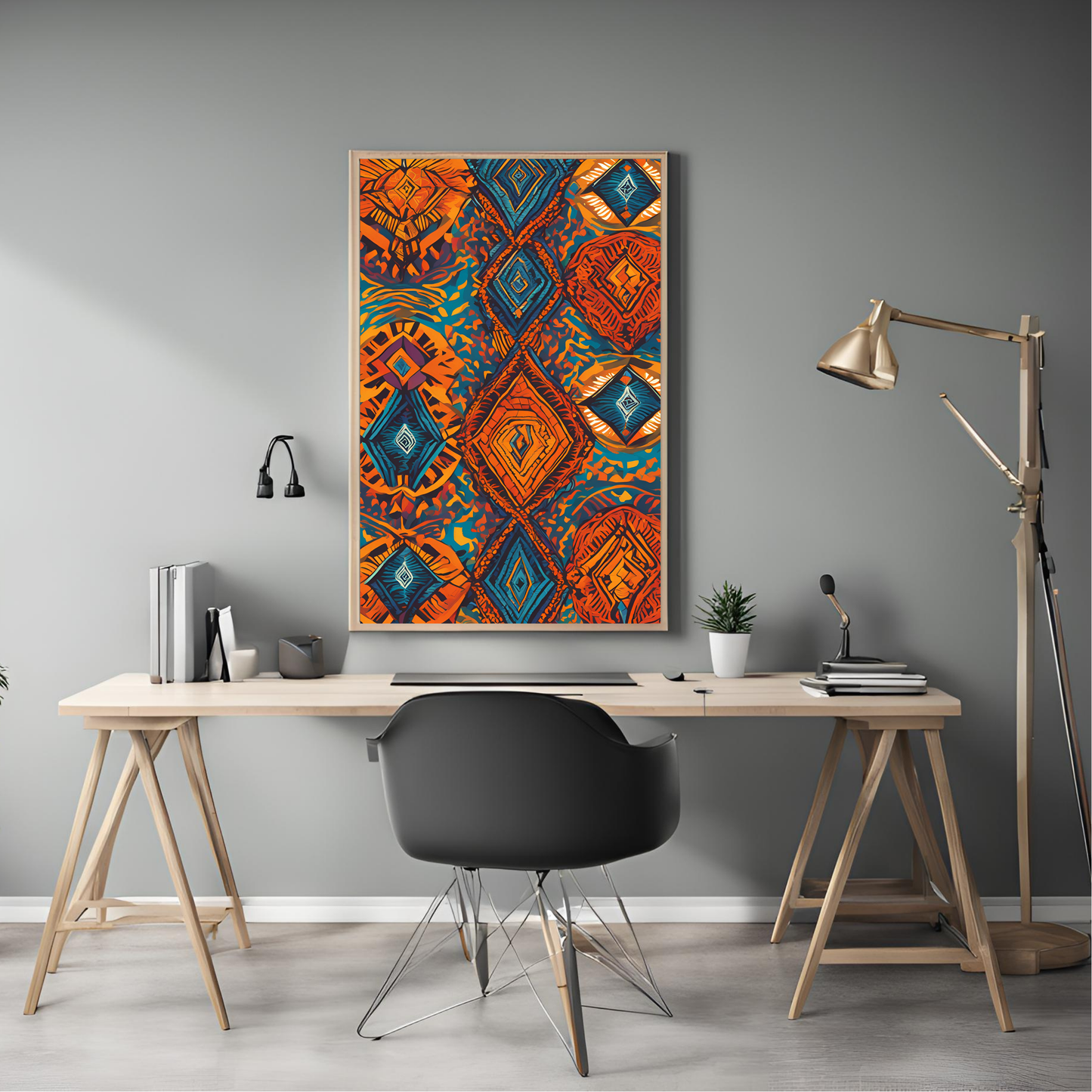 Diamond Print Wall Art Digital Download