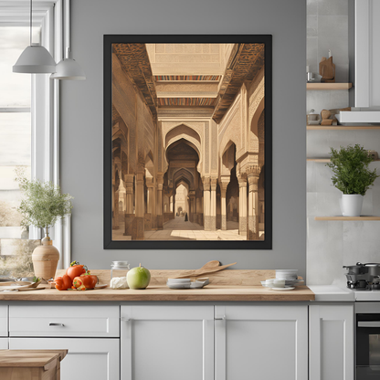 Islamic Vintage Printable Mosque Architecture Digital Prints 17pcs- Instant Download