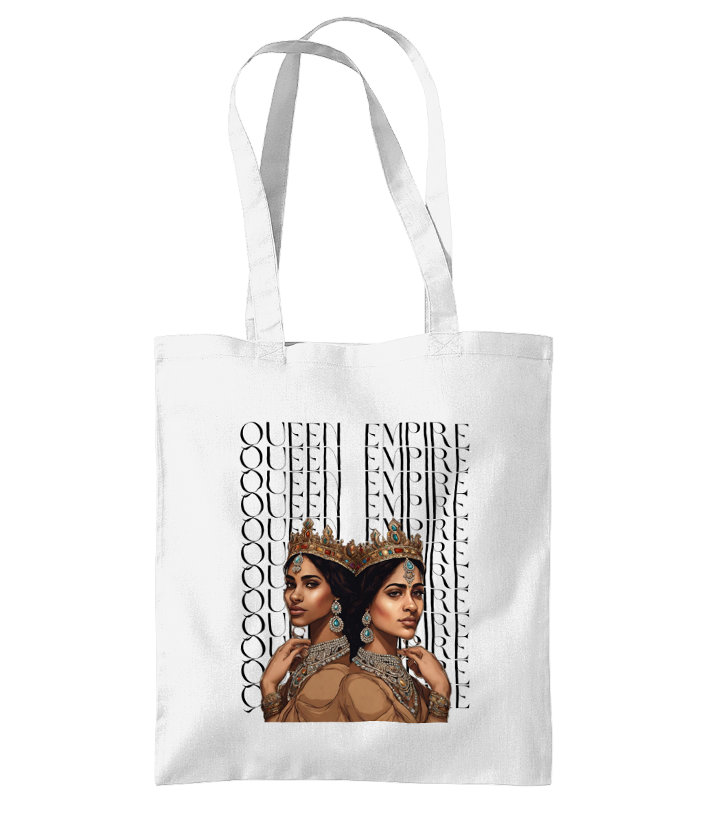 South Asian Art - Queen Empire Tote Bag