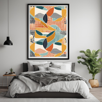 Scandinavian Sunset Wall Art Digital Download