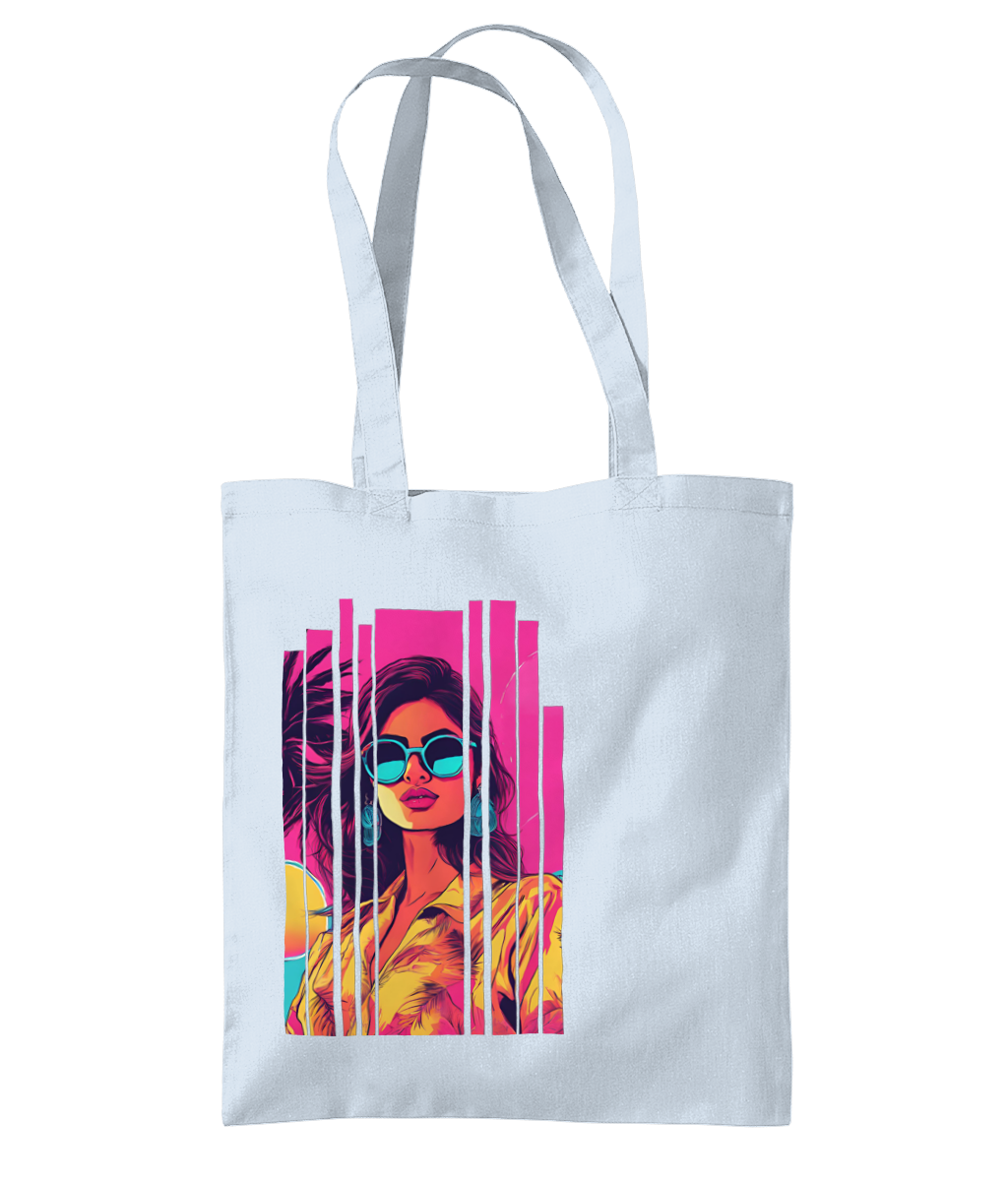 Desi Girl Summer Shoulder Tote Bag