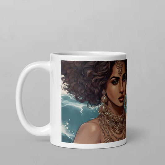 South Asian Art - Ocean Queen Mug