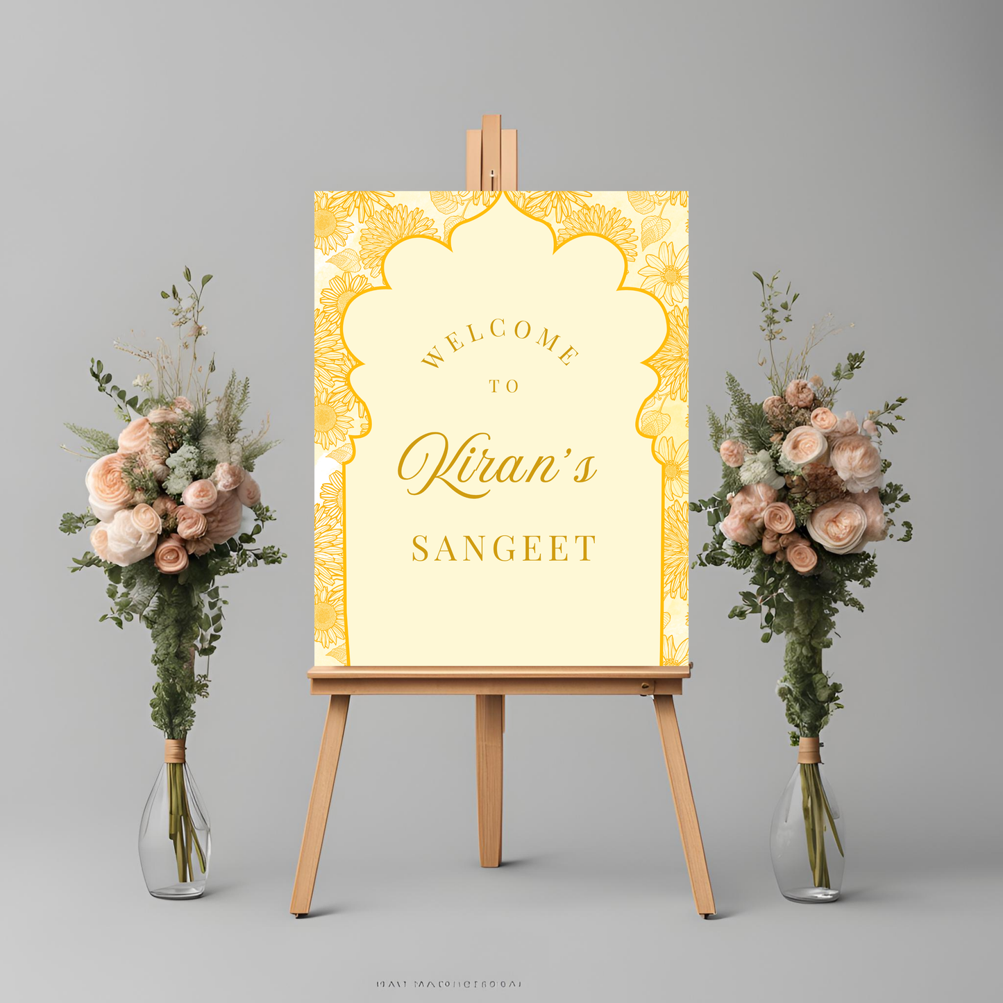 Yellow Entrance Board Digital Download
