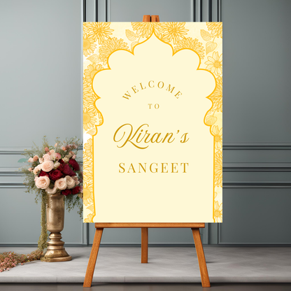 Yellow Entrance Board Digital Download