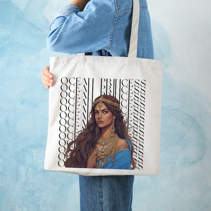 South Asian Art - Ocean Princess Tote Bag