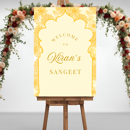 Yellow Entrance Board Digital Download