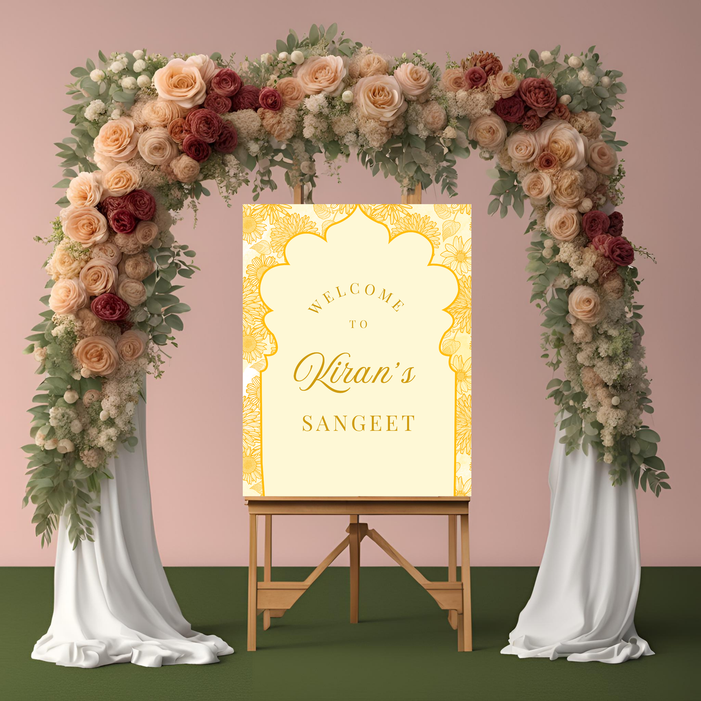 Yellow Entrance Board Digital Download