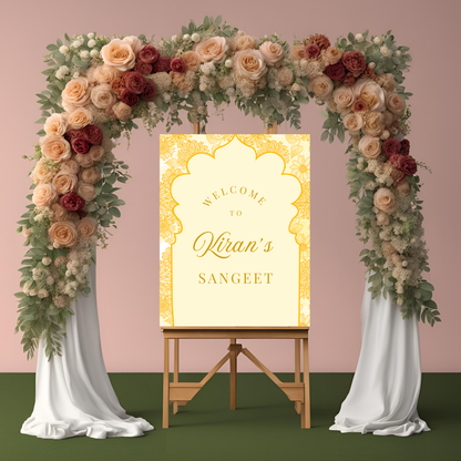 Yellow Entrance Board Digital Download