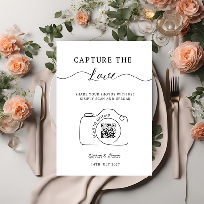 Capture the Love Digital Download - Online Template