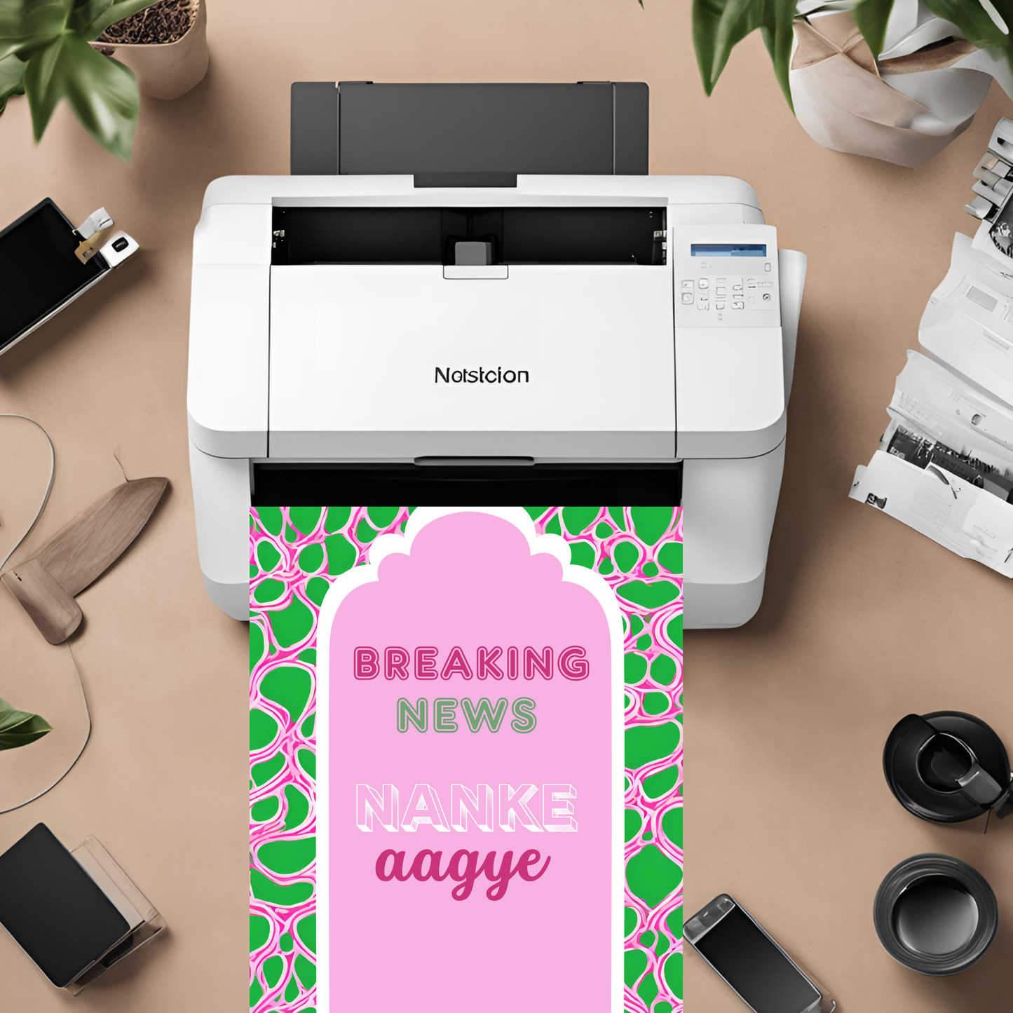 Wedding Signage - Nanke Printable Digital Template