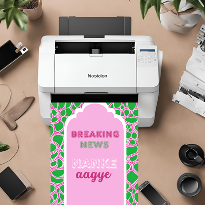 Wedding Signage - Nanke Printable Digital Template