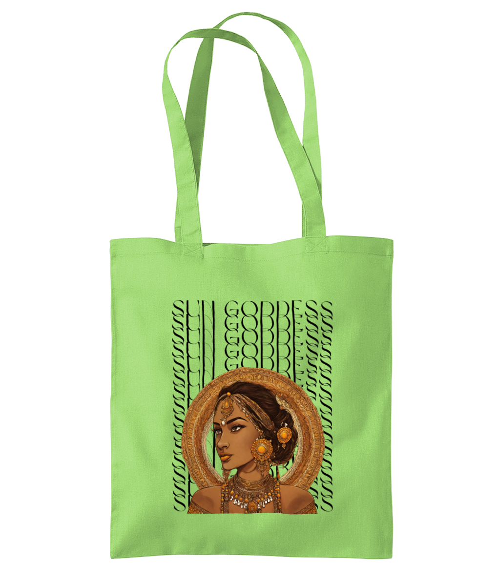 South Asian Art - Sun Goddess Tote Bag