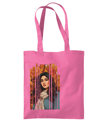 Desi Girl Autumn Fall - Shoulder Tote Bag