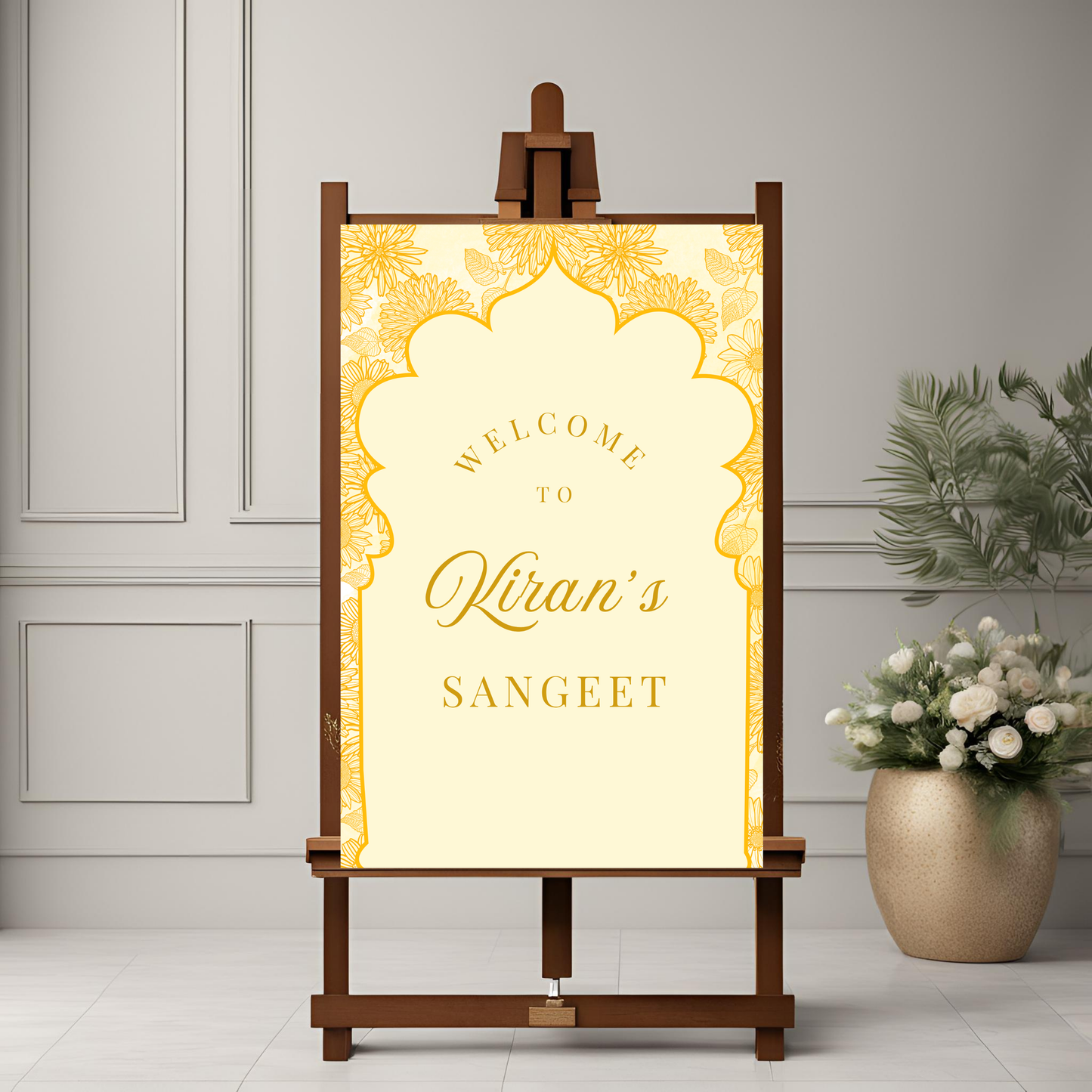 Yellow Entrance Board Digital Download