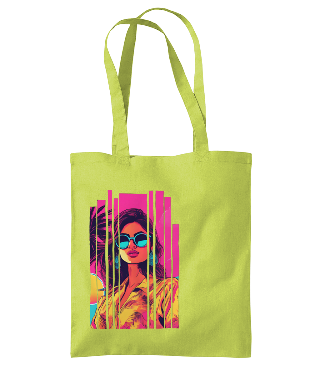 Desi Girl Summer Shoulder Tote Bag